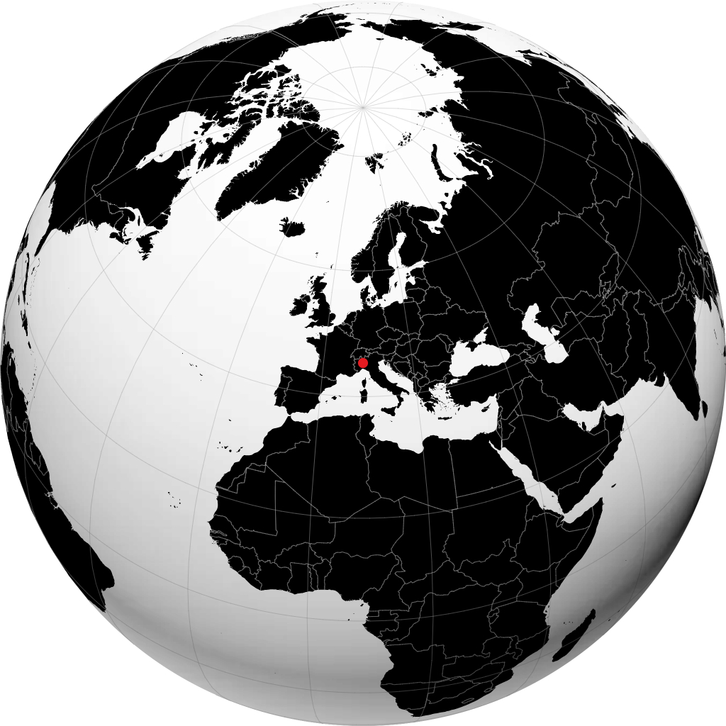 Vigevano no globo