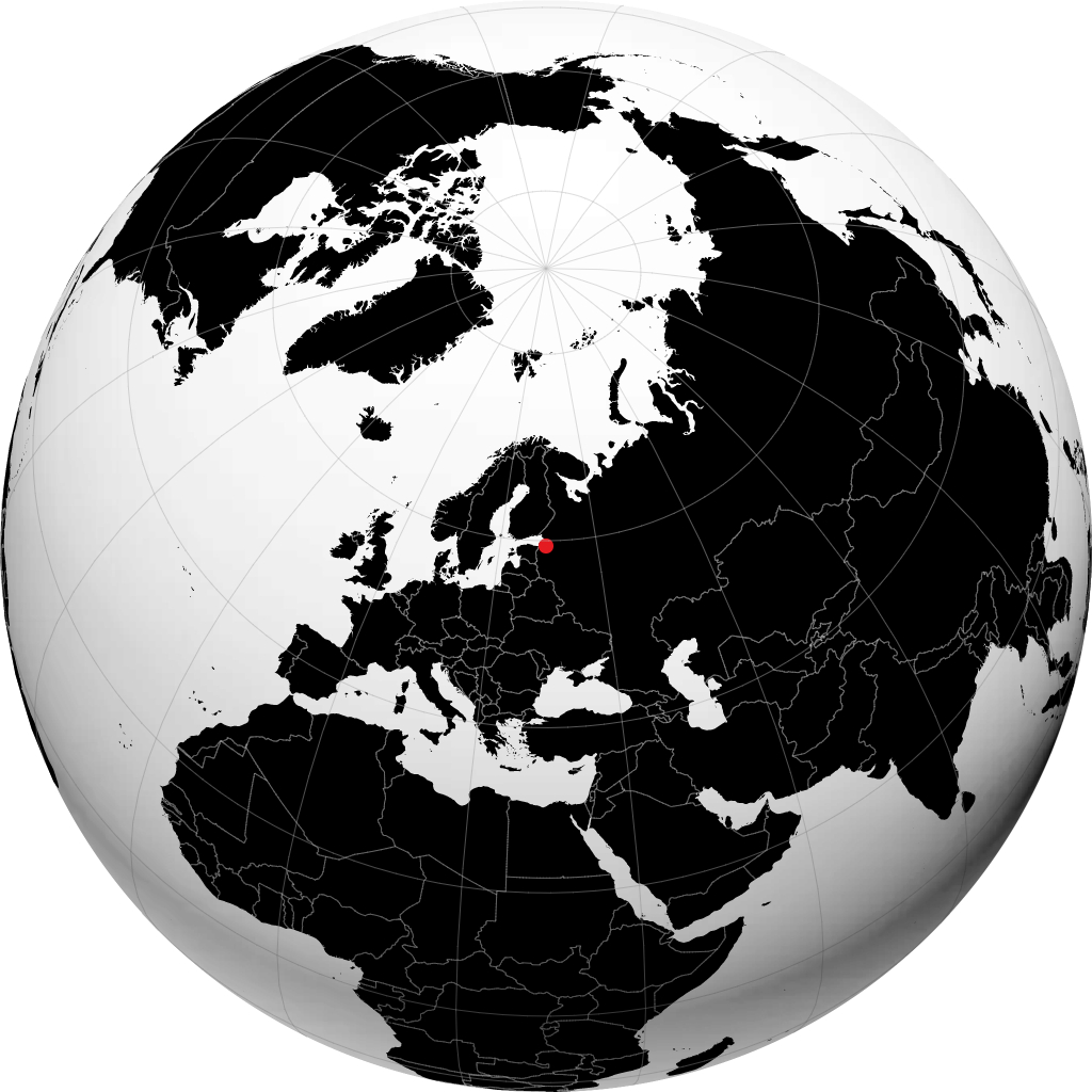 Volosovo no globo