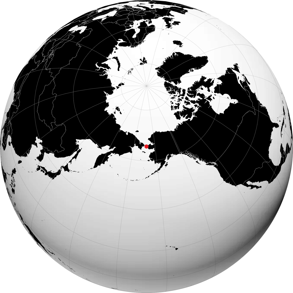 Wales no globo