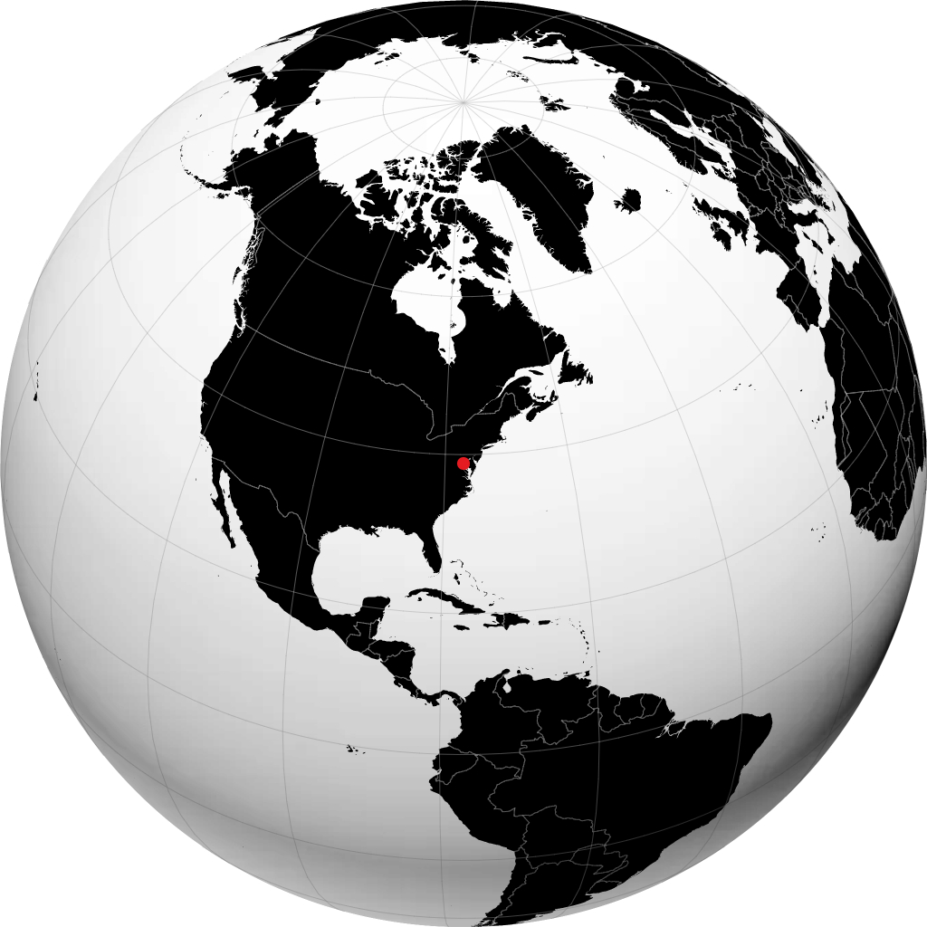 Washington D. C. no globo