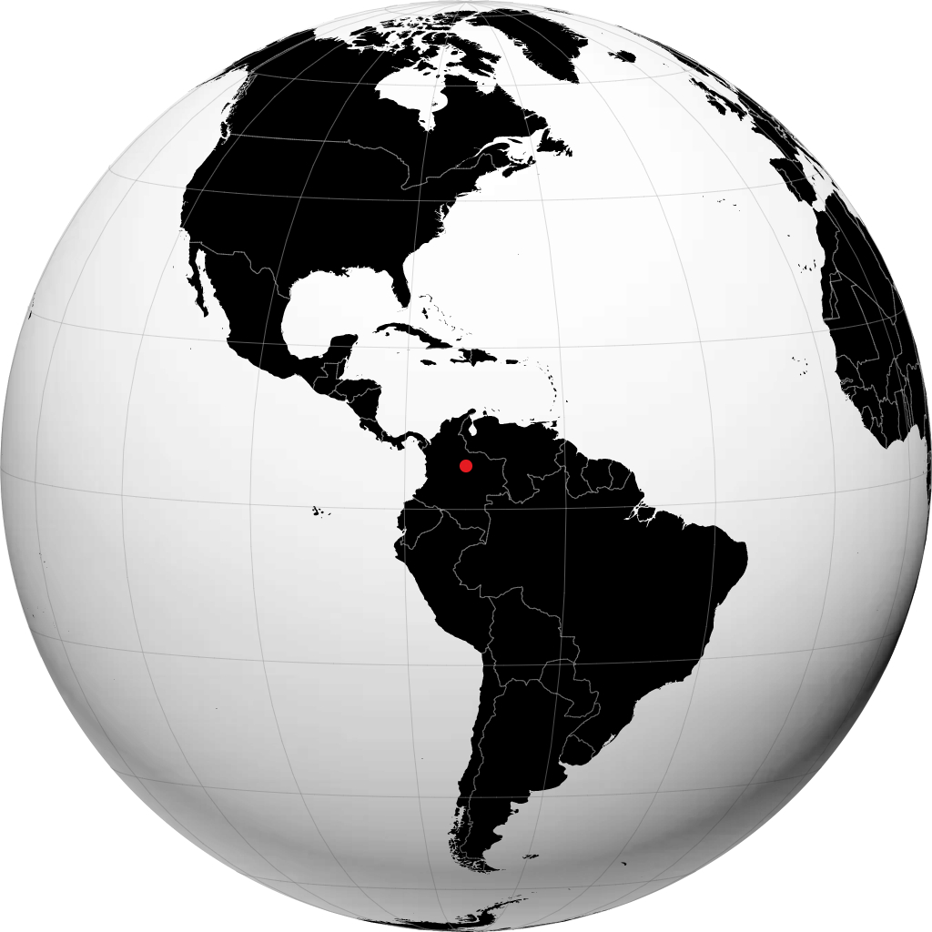 Yopal no globo