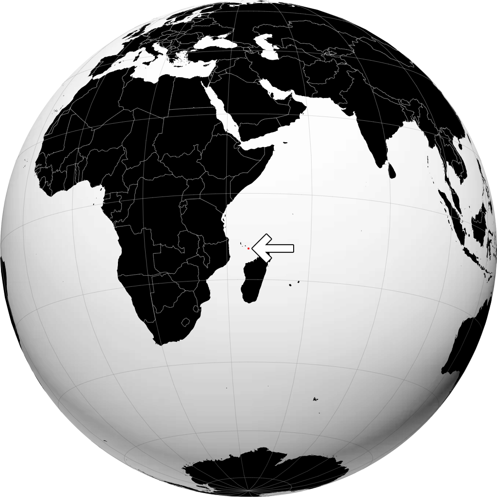 Mayotte no globo