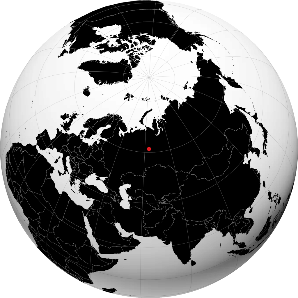 Yugorsk no globo