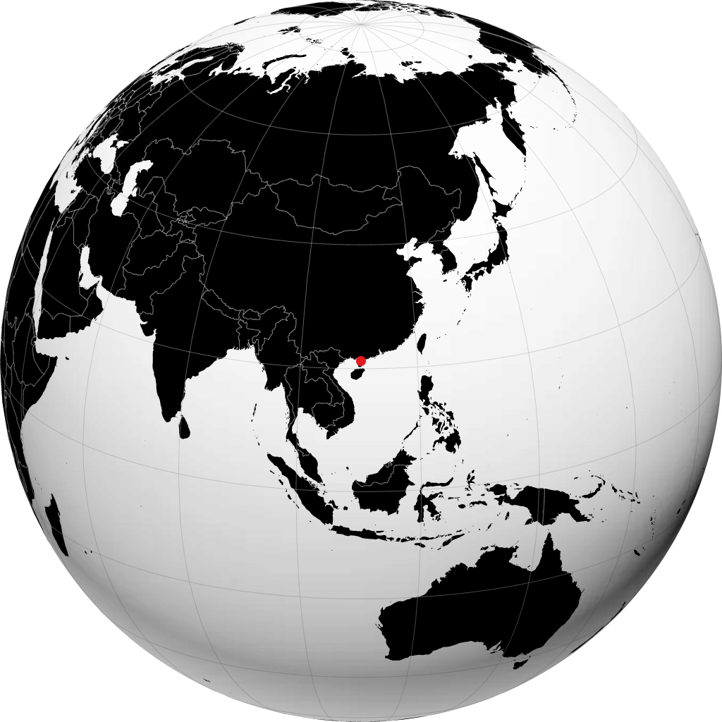 Zhanjiang no globo