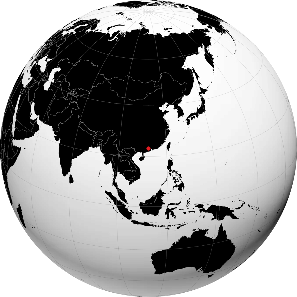 Zhaoqing no globo