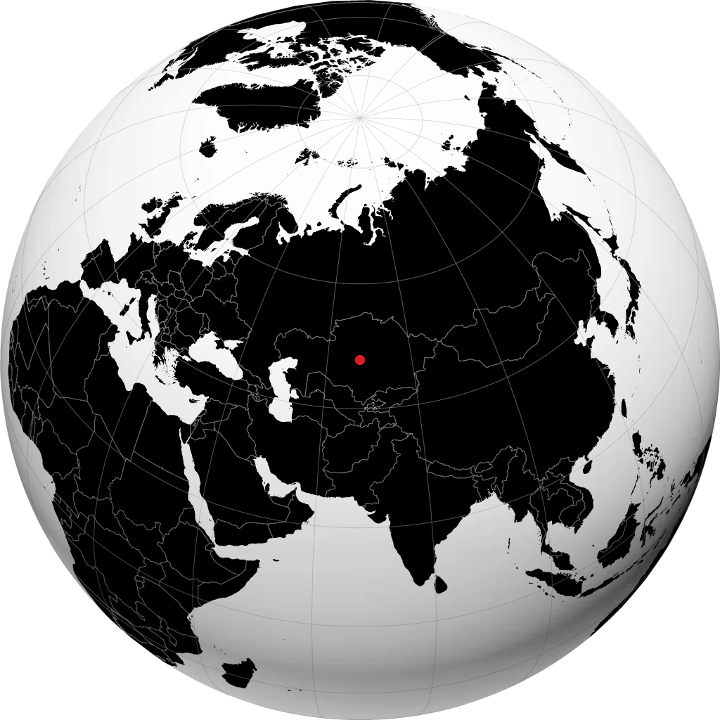 Zhezqazghan no globo