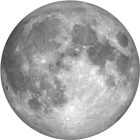 Lua cheia, iluminação 100%